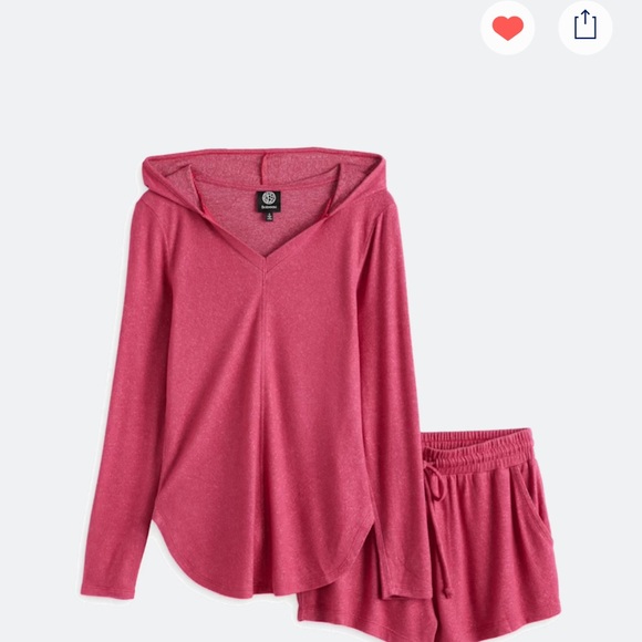 Bobeau Raspberry Lounge Set - Picture 3 of 7